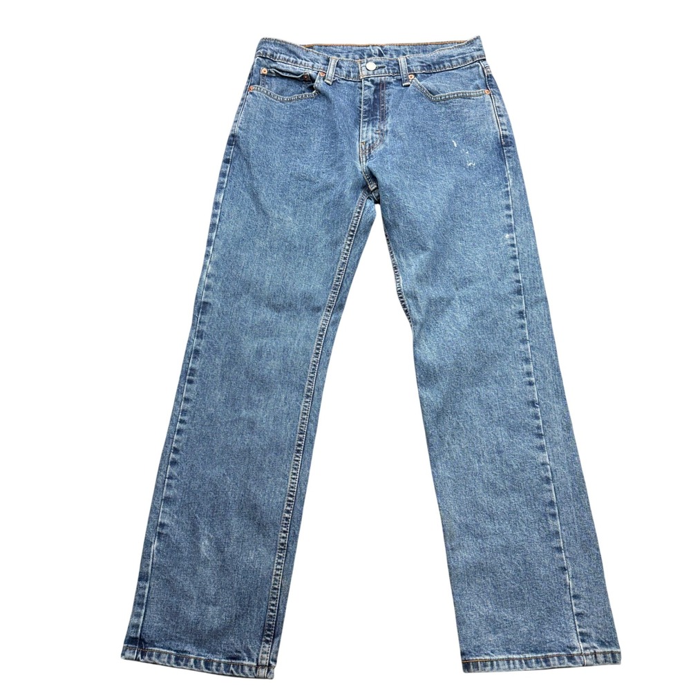 Levi's 559 Relaxed Straight Jeans Mens 31x30 Blue 29 Inseam Stretch Denim